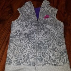 Girls Nike reversible vest
